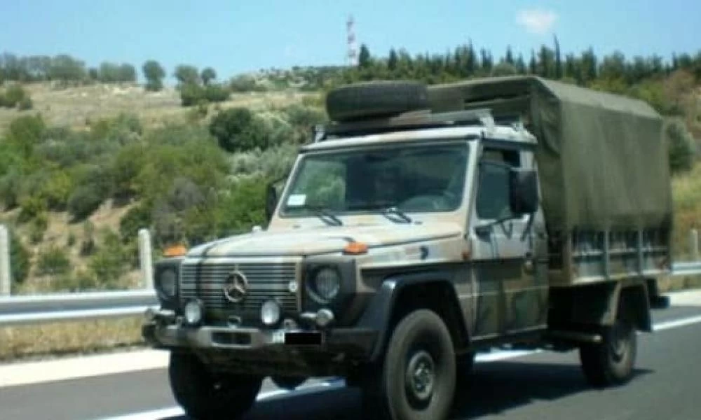 Τροχαίο ατύχημα στο Στρατό Ξηράς